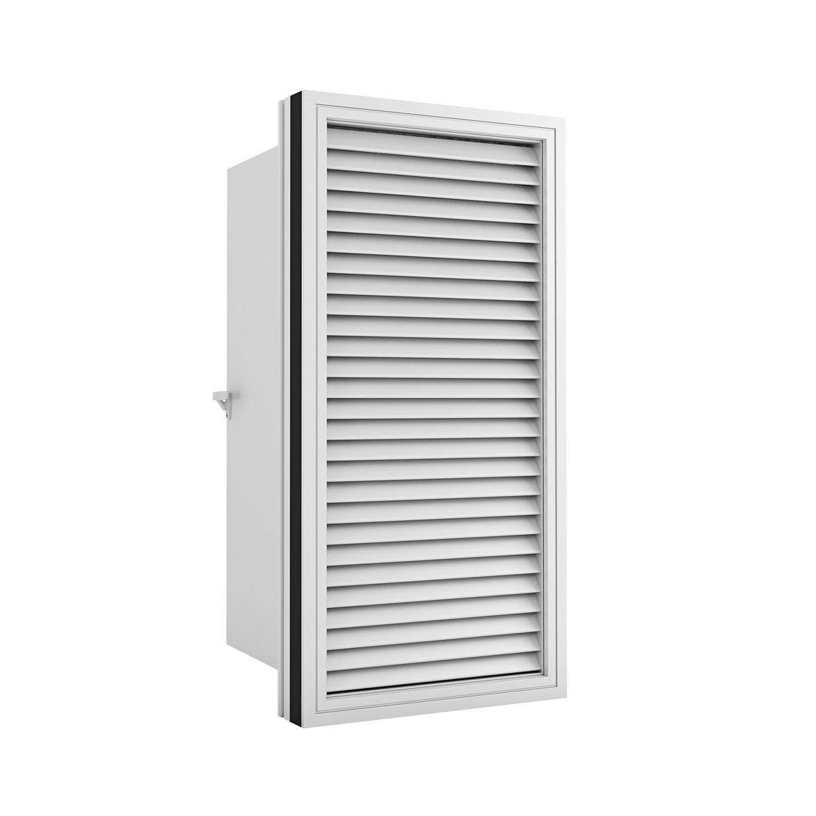 Frame IC Louvre panel with internal hatch